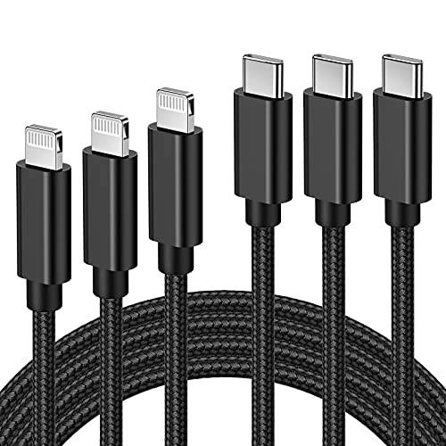 3Pack USB C to Lightning Cable iPhone USB C Charger - quntis-service