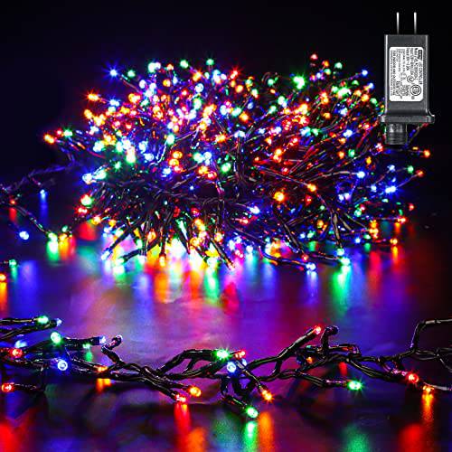 760 LEDs 25FT Firecrackers Lights with 8 Modes Decor Fairy Lights, UL Certified (2 COLOR) - quntis-service