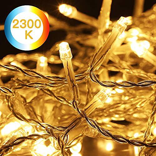 New Version Christmas Tree Lights with 8 Modes String Lights, Warm White (2 SIZE) - quntis-service