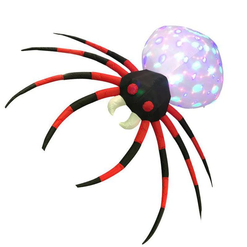 LED Spider Inflatable Halloween Decoration (8ft lenth) - quntis-service