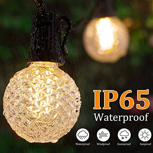 35FT Outdoor String Lights Shatterproof Connectable Globe Led - quntis-service