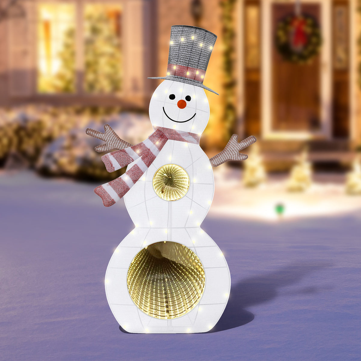 Monzana Lichtsnoer 40 LED met Afstandsbediening Timer 8 standen Dimbaar IP44 Kerstmis Outdoor Indoor Pegels Blauw 11,5x5m