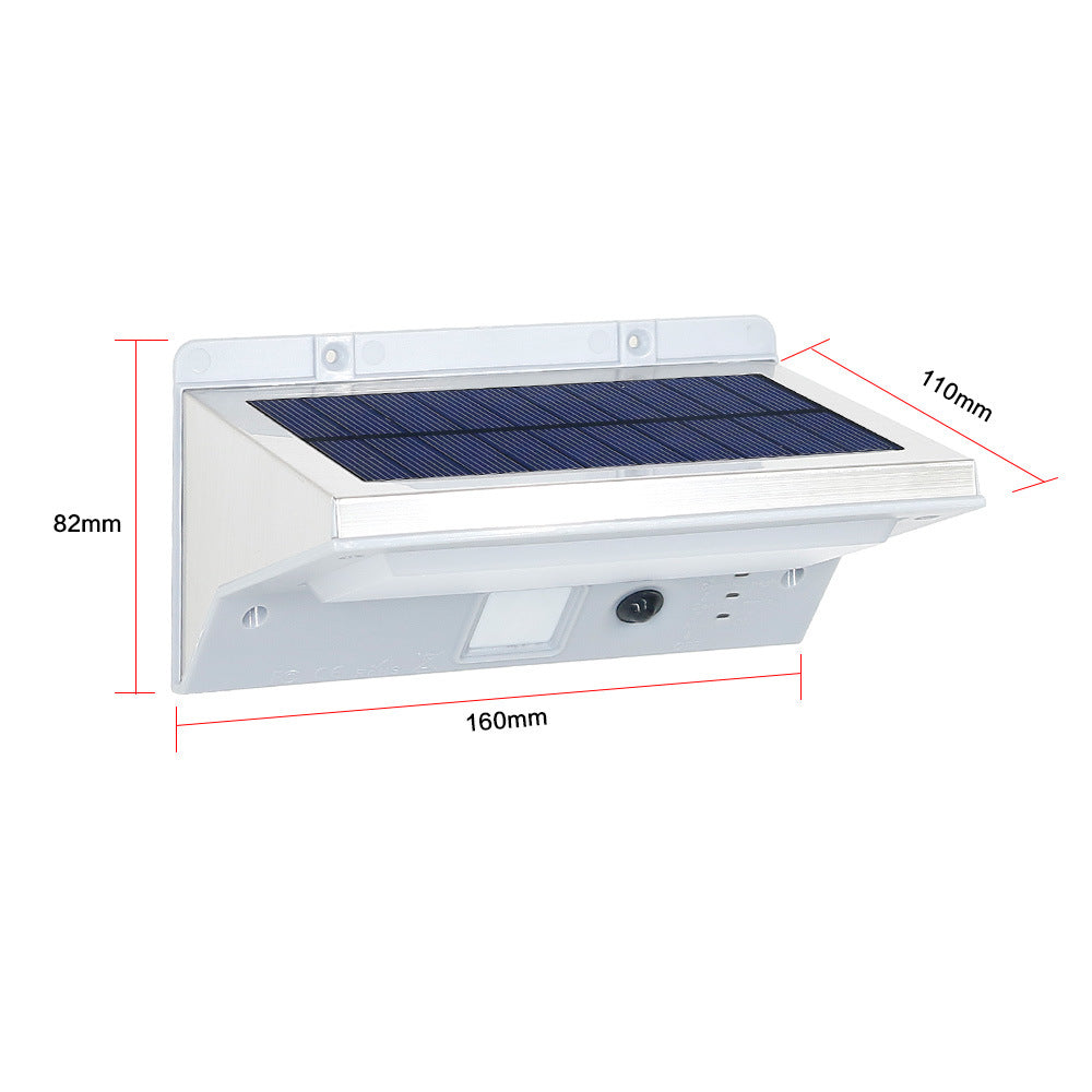 Luz Solar de Pared Exterior – Luces LED con Sensor de Movimiento para Jardín, Patio y Iluminación de Senderos