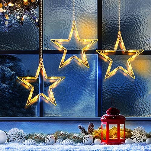 Christmas Window Lights, Plug in String Lights with 8 Flashing Mode (2 SIZE) - quntis-service