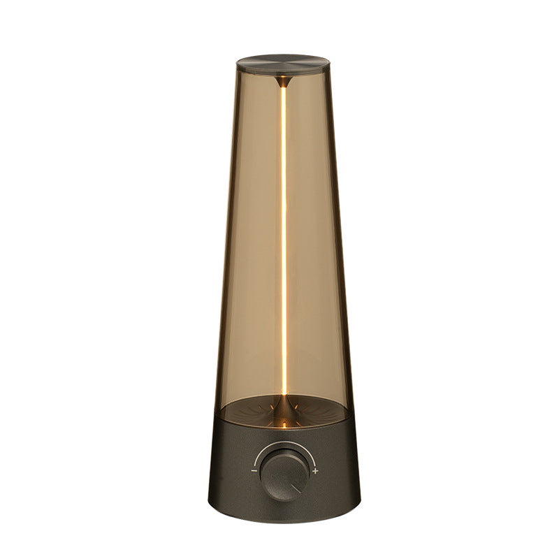 Retro String Shadow Night Light – Dimmable & Rechargeable Ambient Table Lamp for Bedroom, Bar, Camping, and Decor