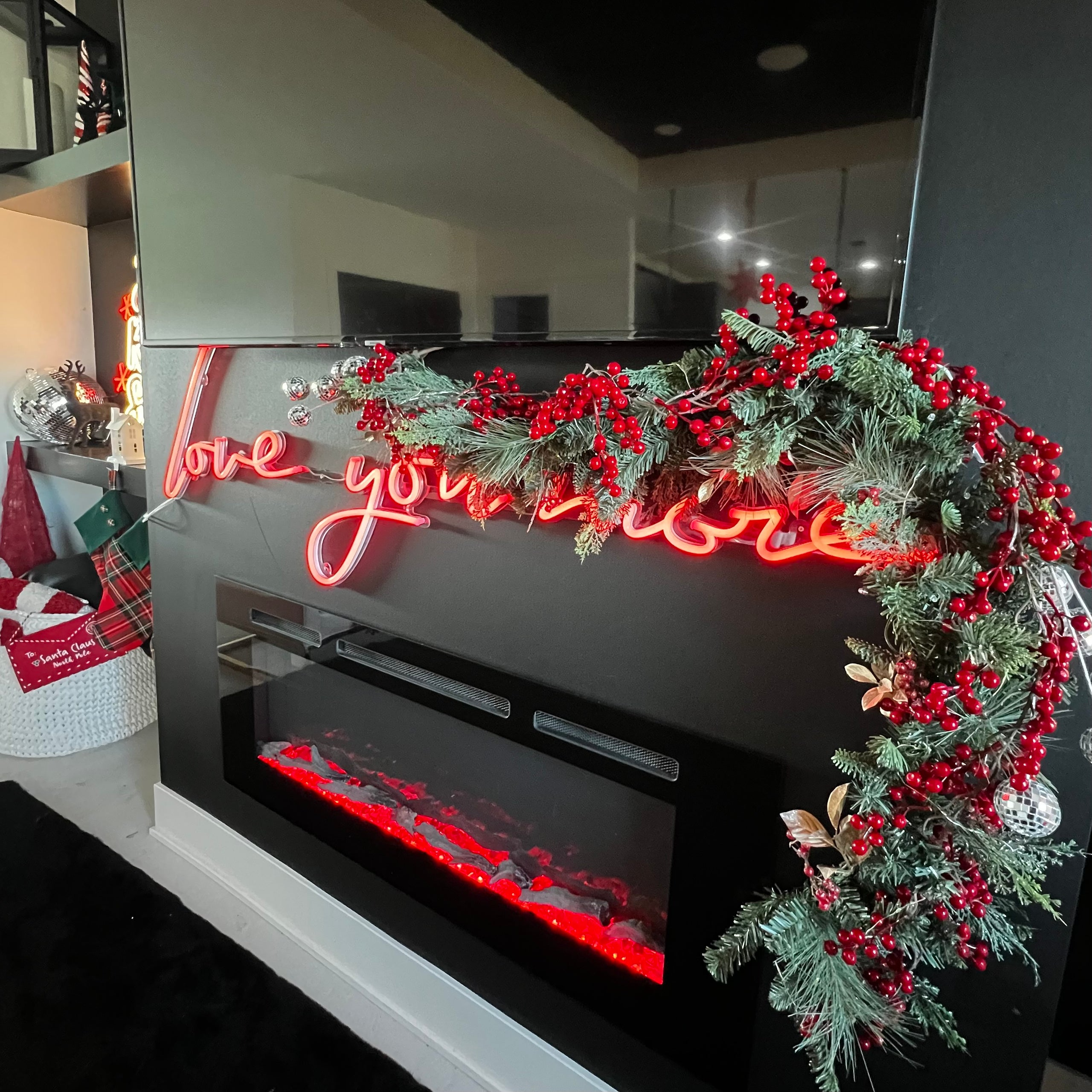 “Love You More” Neon Sign – Romantic LED Neon Light Wall Decor for Bedroom, Wedding, Anniversary Gift, Bar & Home Aesthetic