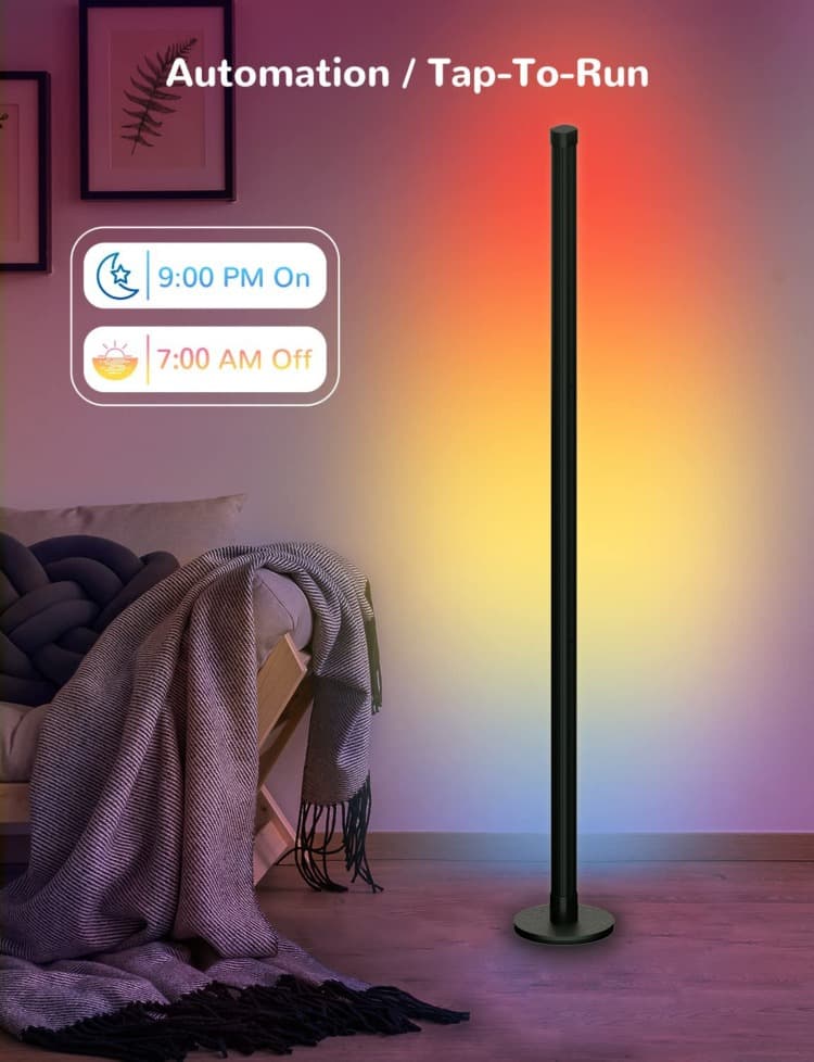 RGB LED Floor Lamp,FL001 (15.7Inch) - Quntis
