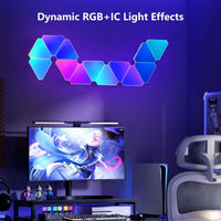 Triangle Wall LED Panels Lights,Triangle Lights,LED Light Panels,Smart