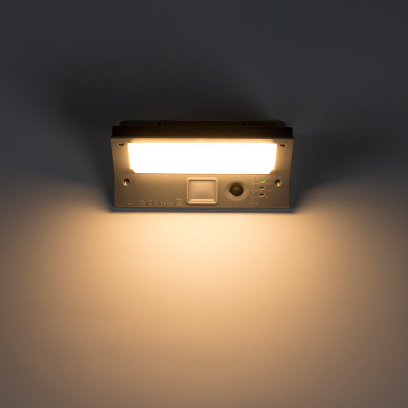 Luz Solar de Pared Exterior – Luces LED con Sensor de Movimiento para Jardín, Patio y Iluminación de Senderos