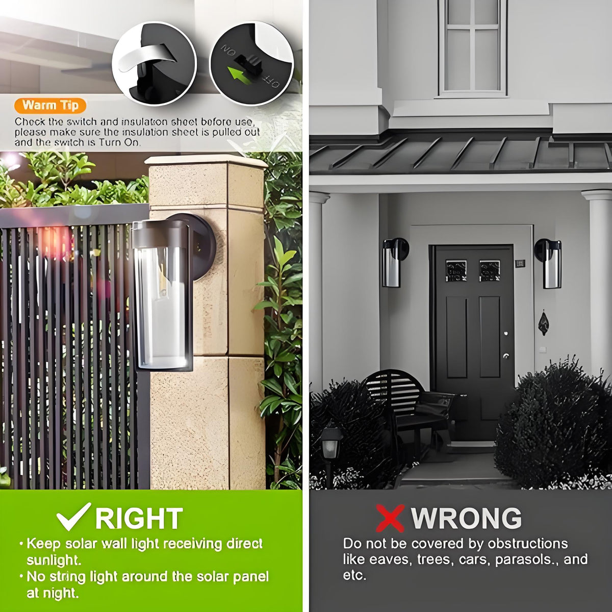 Wall Mount Led Solar Wall Installed Solar Lights Genius LED Solar Wall Light With Motion