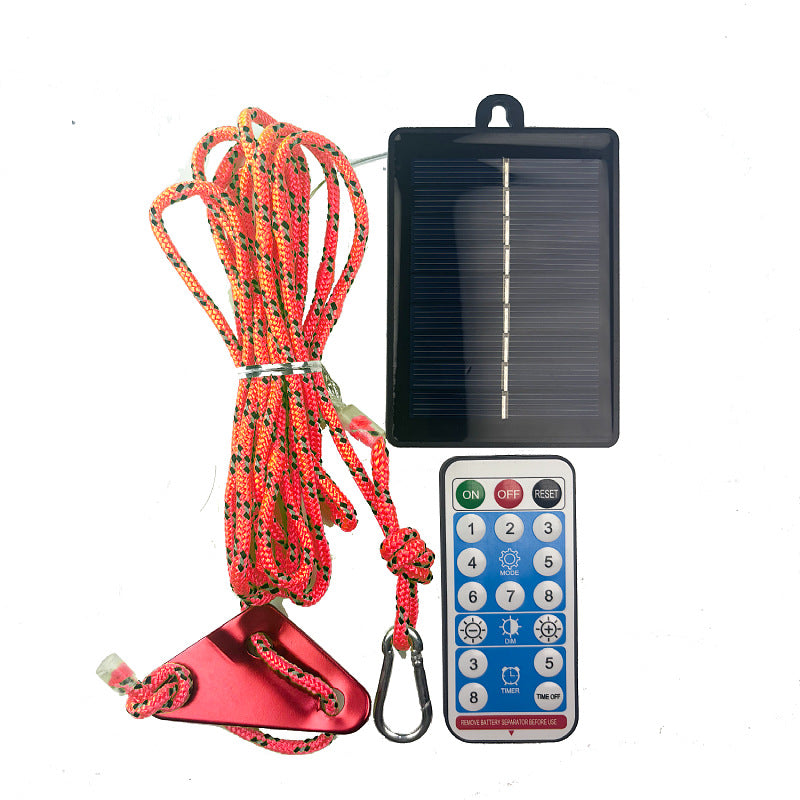 8Models New Canopy Tent Camping Decorative Lights, Waterproof Luminous Guy Rope Lights, Tent Anti-trip Lights, Camping Light Strings.