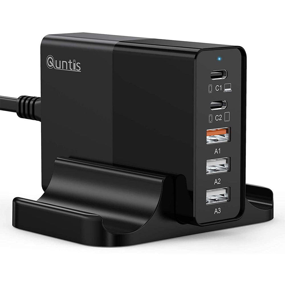 75W 5-Port PD 3.0 Universal Compatibility Fast Charger - quntis-service