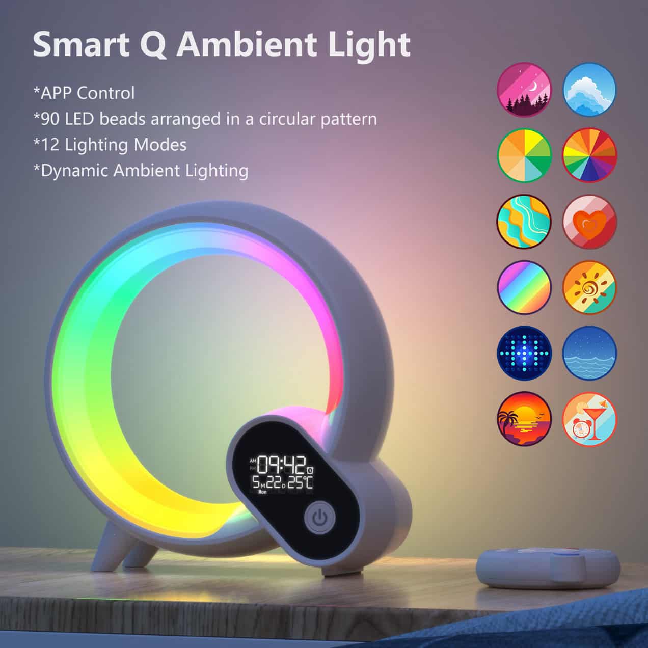 RGB LED Desk Lamp DL003 - Quntis