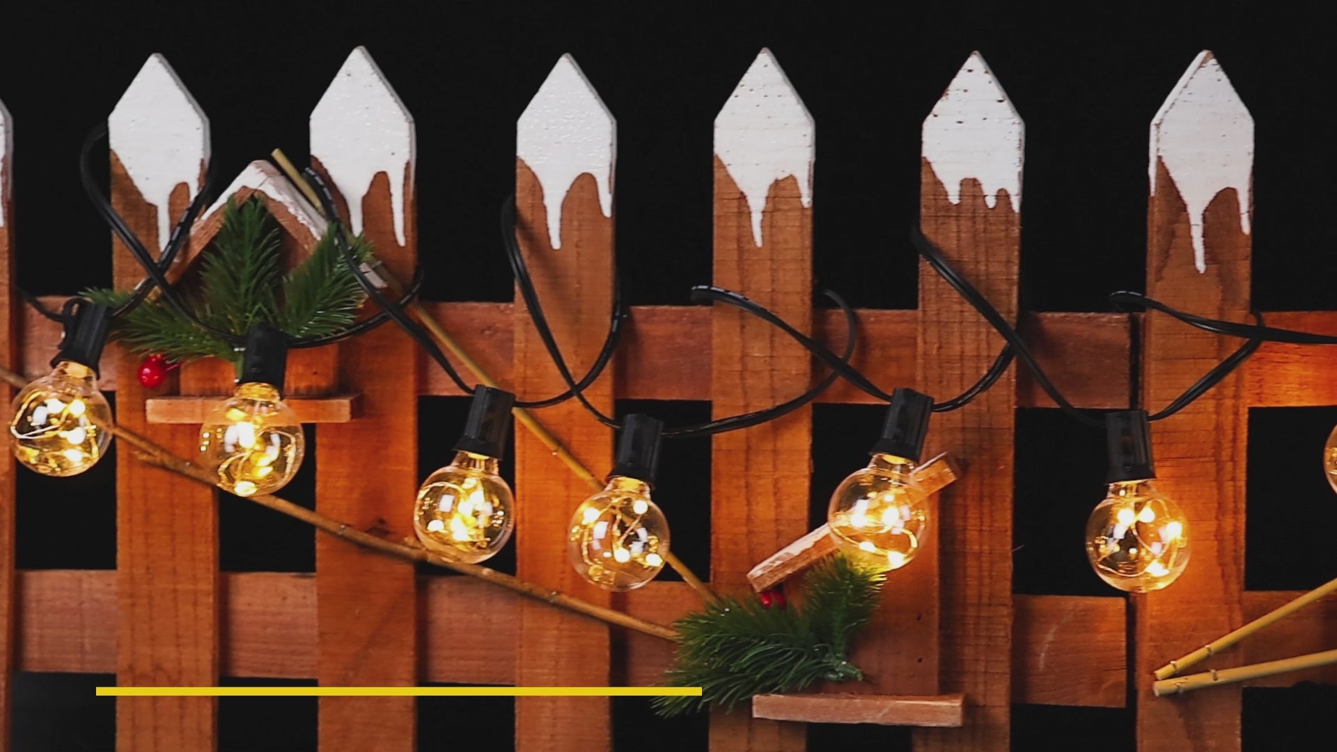 G40 屋外ストリングライト 連結可能 調光機能 防水 装飾照明 リモコン