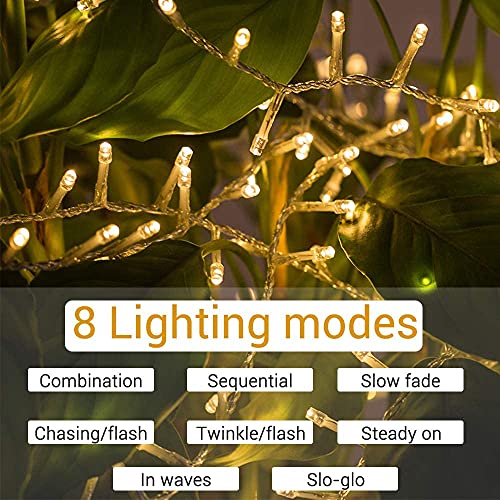 32ft 100 LEDs String Lights 8 Mode Fairy Twinkle Lights