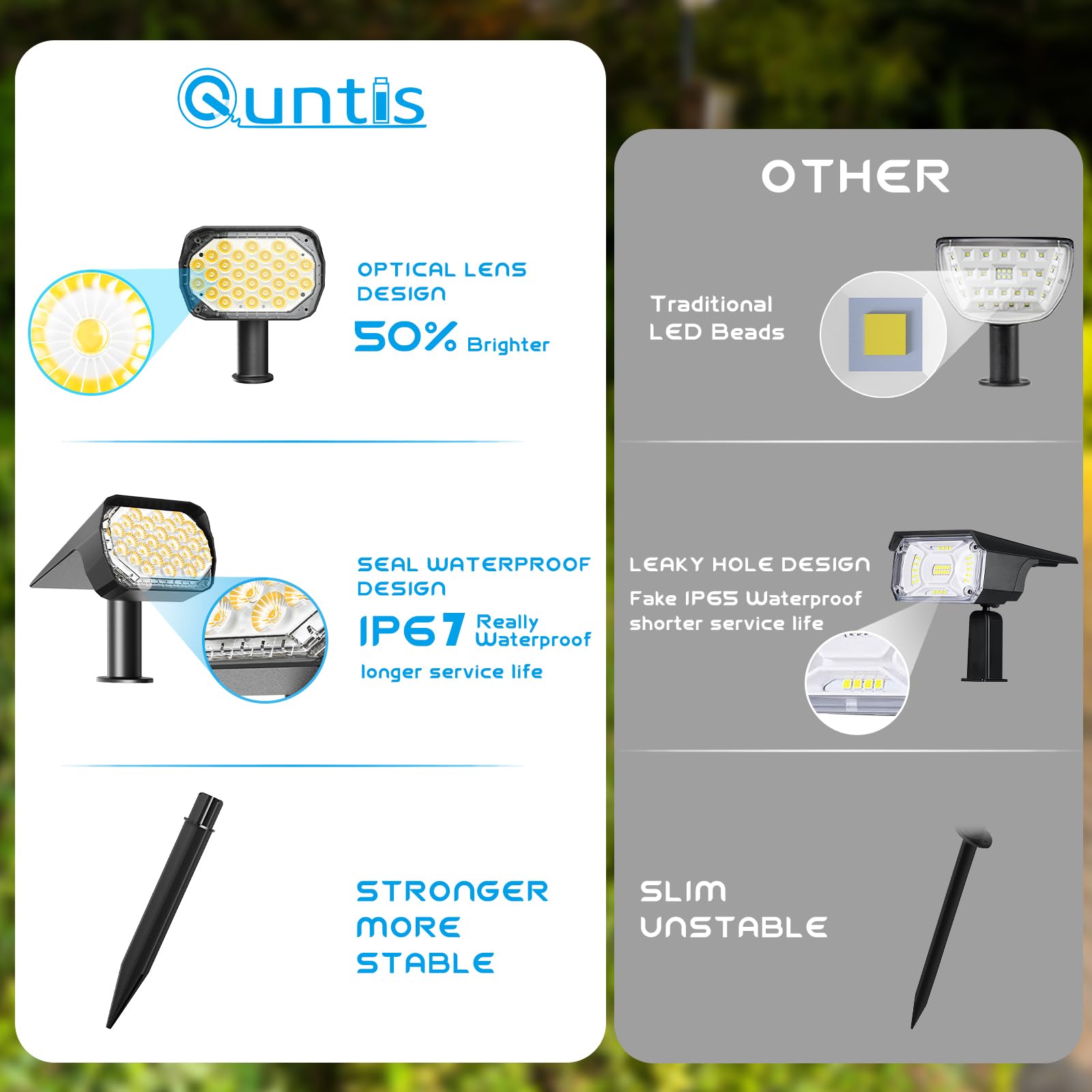 Solar Spot Lights Outdoor 6 Pack - quntis-service